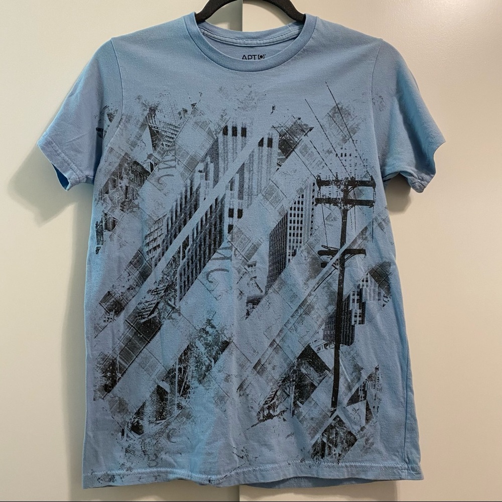 Boys blue APT.9 short sleeve tee Sz S